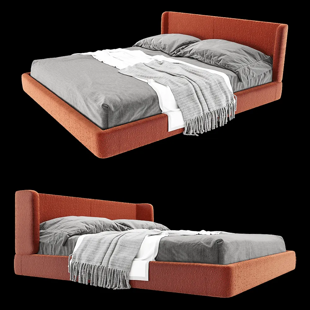 Bino home – Bed Simple 3ds Max