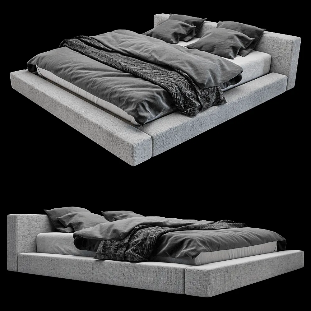 Bino home – Bed Tetris 3ds Max