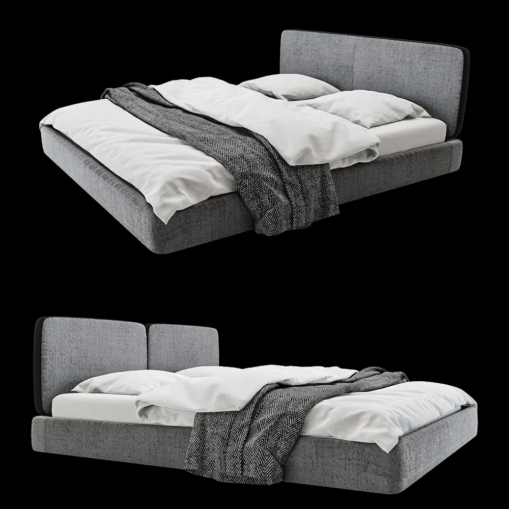 Bino home – Bed too simple 3ds Max