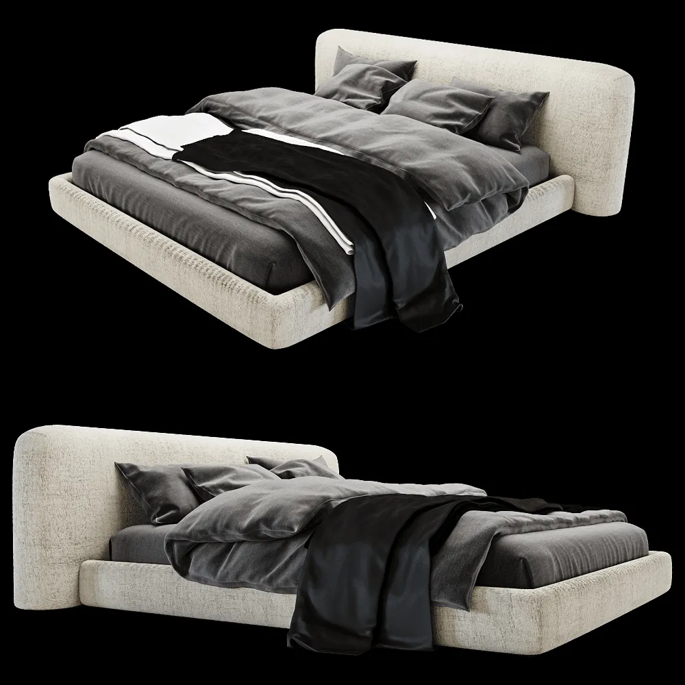 Bino home – Bed Volume 3ds Max
