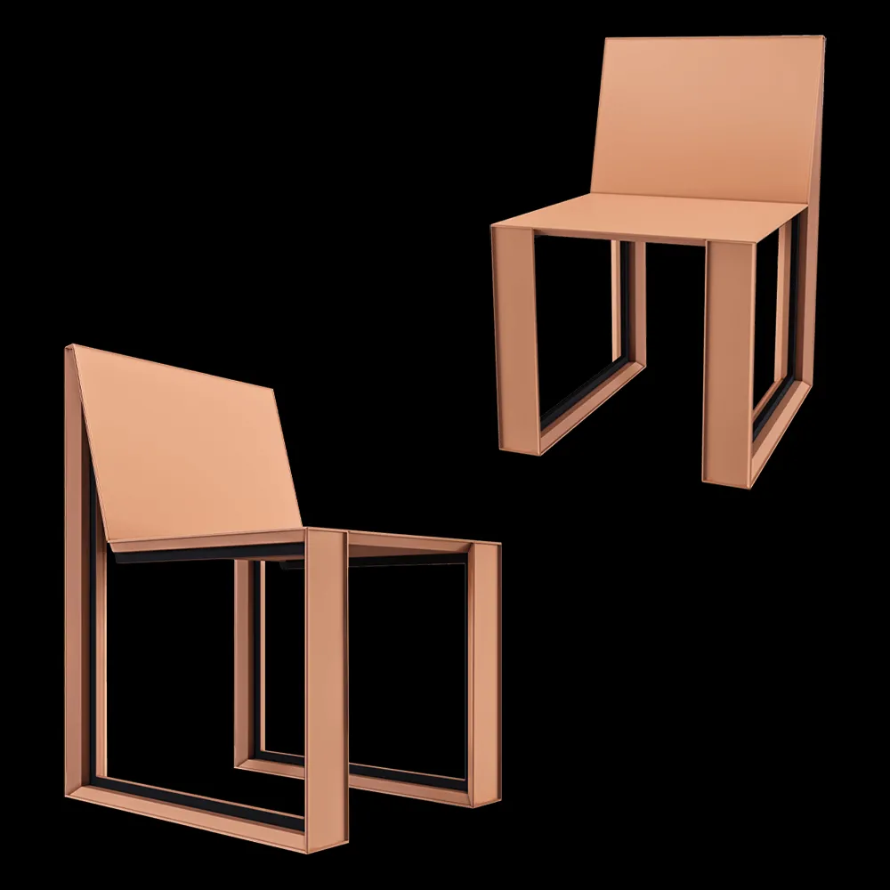 Bino home – Chair Flat 3ds Max