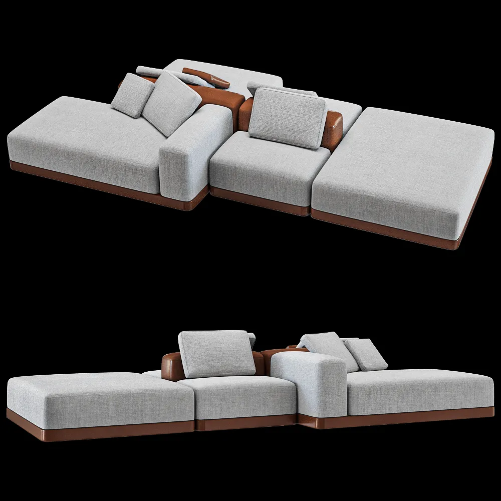 Bino home – Sofa base 3ds Max