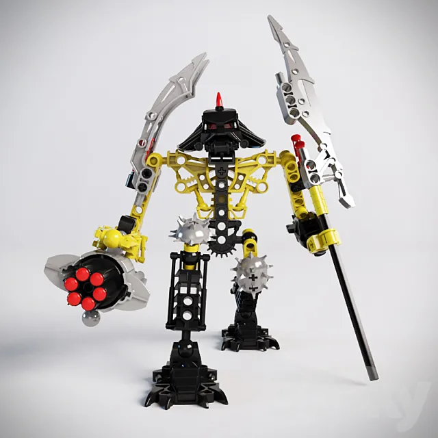 Bionicle Toa Hewkii 3DSMax File