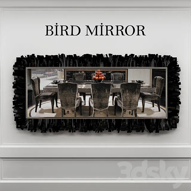 Bird mirror 3DSMax File
