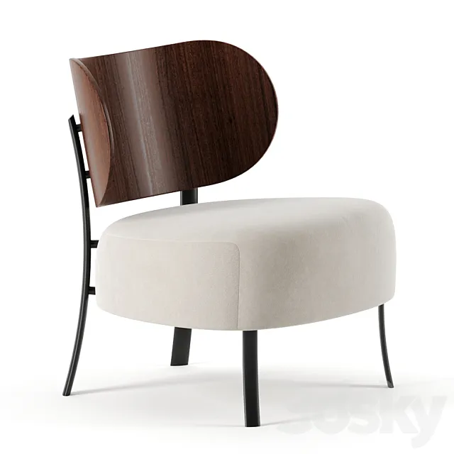 Bistro chair by De Padova 3DSMax File