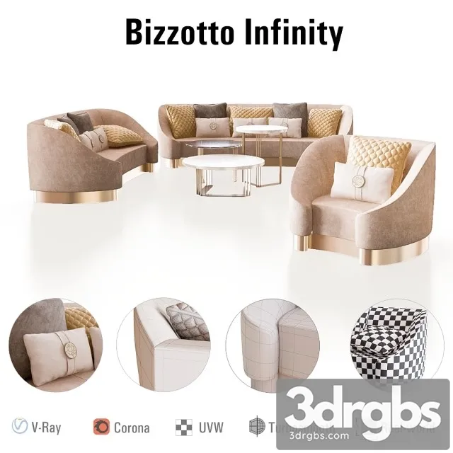Bizzotto Infinity Furniture Set 3dsmax Download