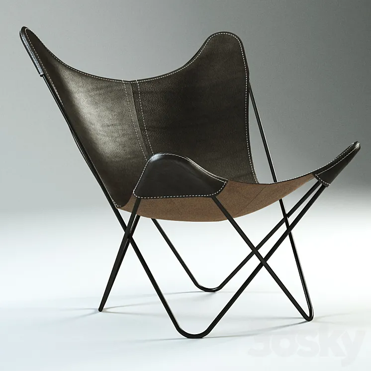 BKF Butterfly Chair 3DS Max