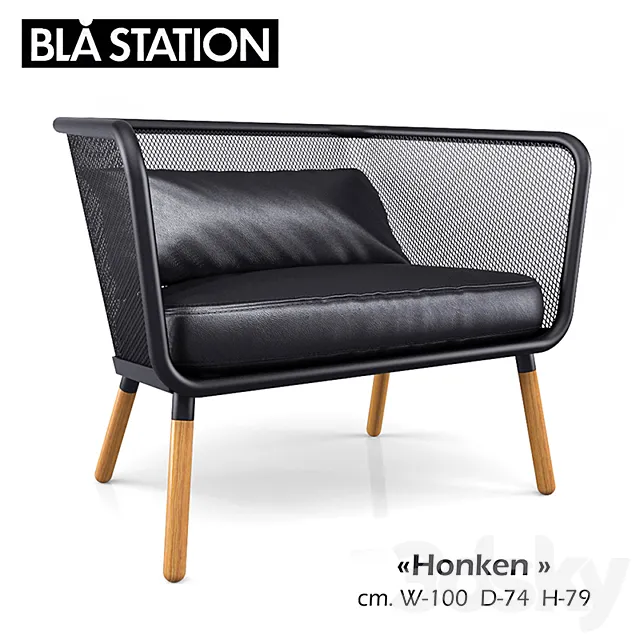 Bla station “Honken” 3DSMax File