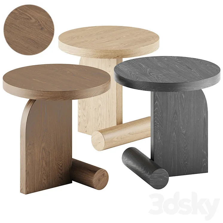 Bla Station LIV Side Table 3DS Max