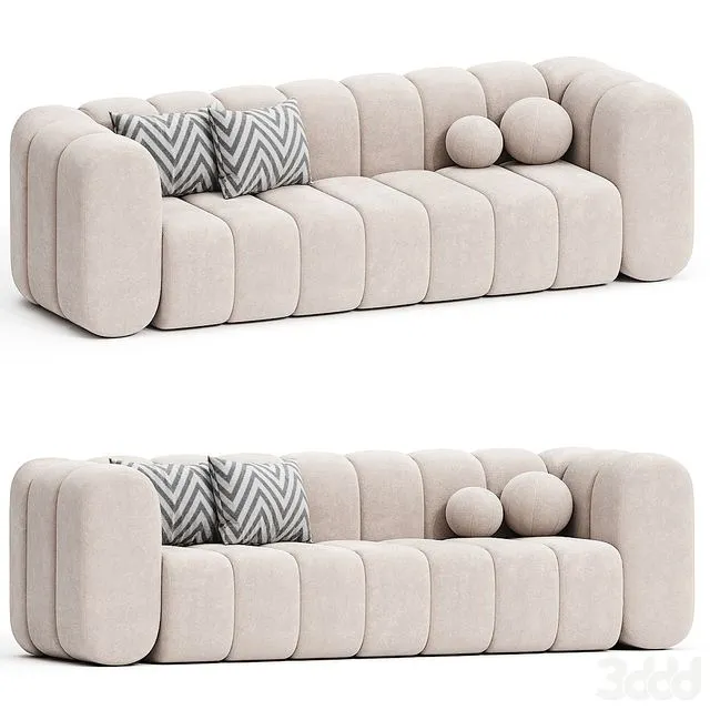 Bla Station Sweden sofa 3dsMax Model