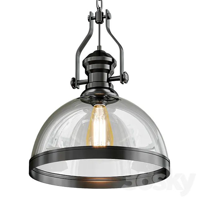 Black dome 3DS Max Model