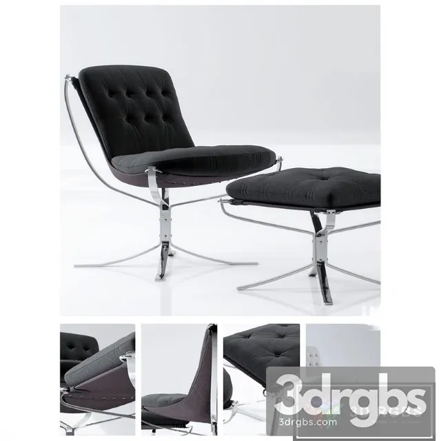 Black Falcon Chair 3dsmax Download