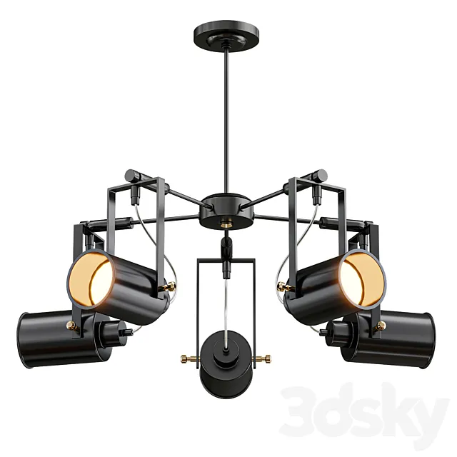 Black finish 3ds Max