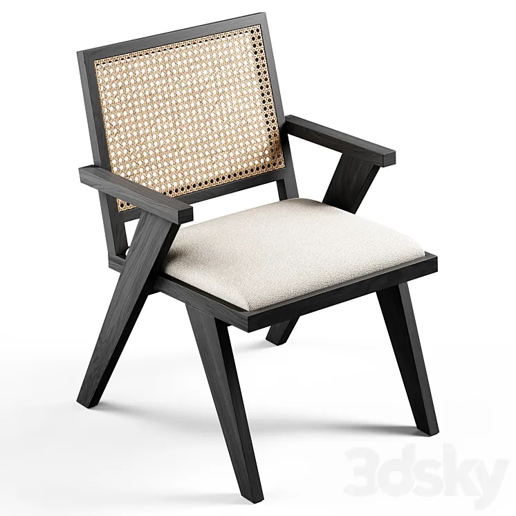 Black Rooster Decor – Pierre Chair 3DS Max Model