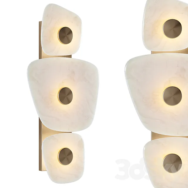 Black Rooster Decor – Tempest Sconce 3ds Max