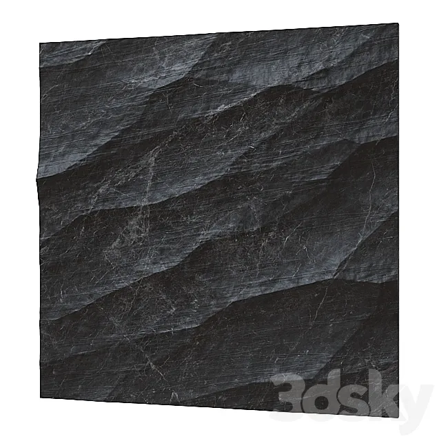 Black stone. 3ds Max