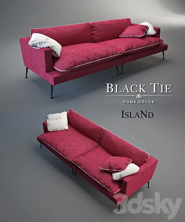 Black Tie _ island 3ds Max