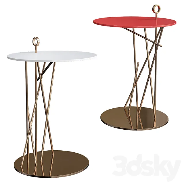 Black Tie TAO SIDE TABLE BY CLAUDIA CAMPONE AND MARTINA STANCATI 3DSMax File