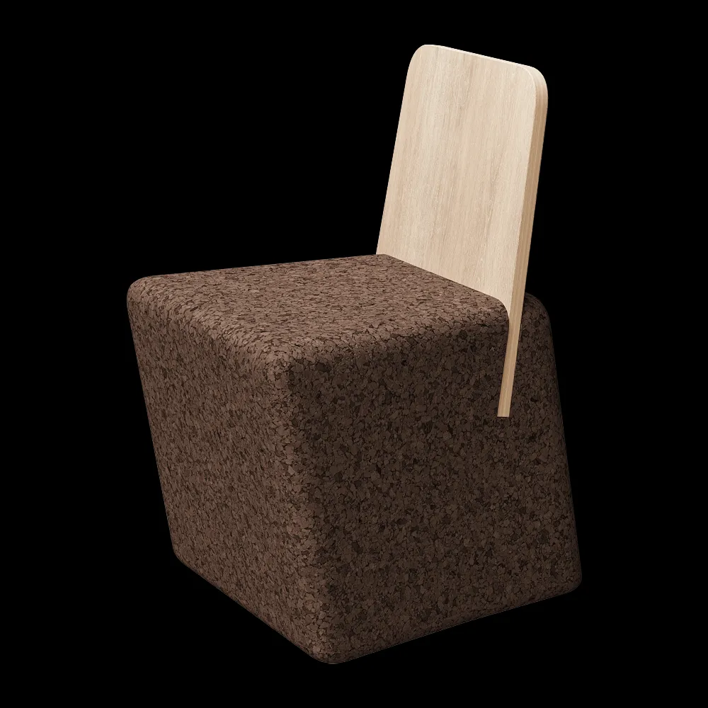 Blackcork – Chair Cut 3ds Max