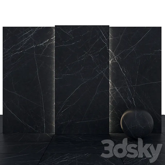 BlackMarble03 3DS Max Model