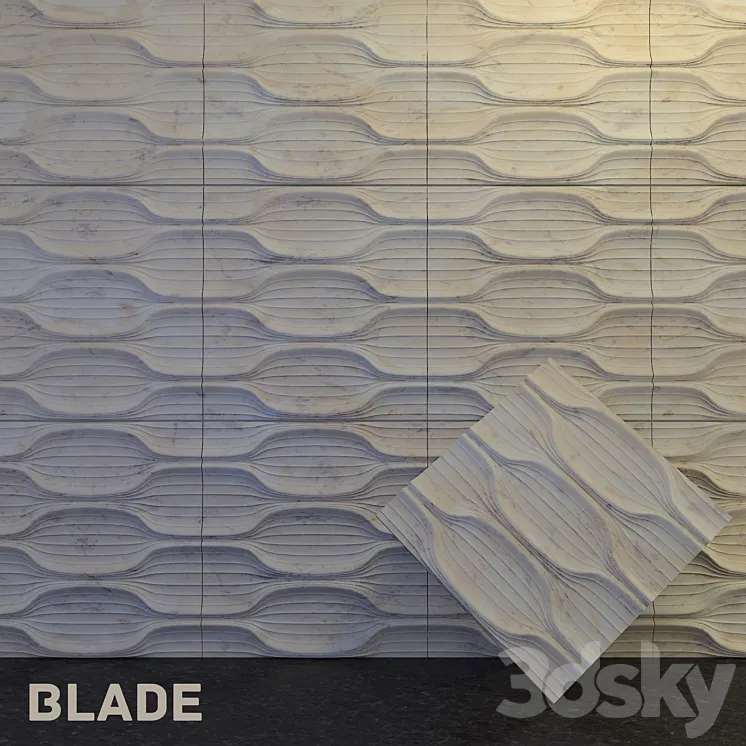 Blade panel 3DS Max