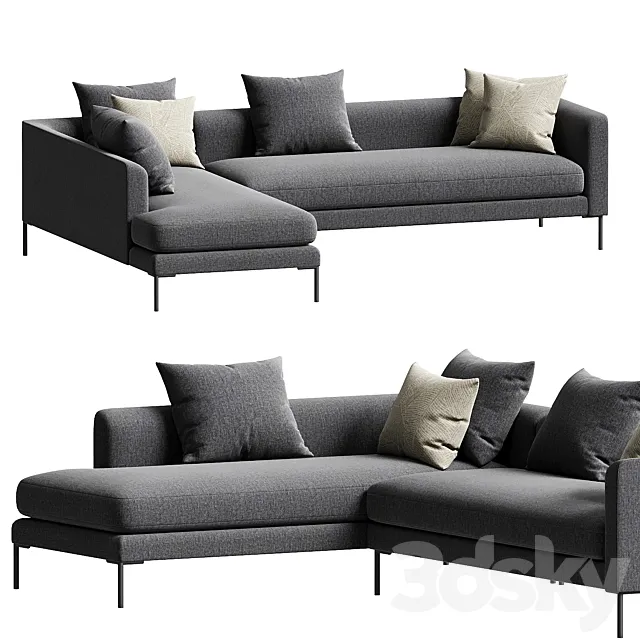 Blade sofa Wendelbo 3dsMax Model