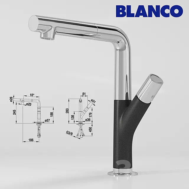 Blanco Yovis-S 3ds Max