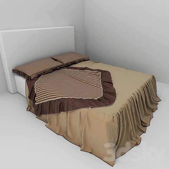 Blankets and pillows 3DSMax File