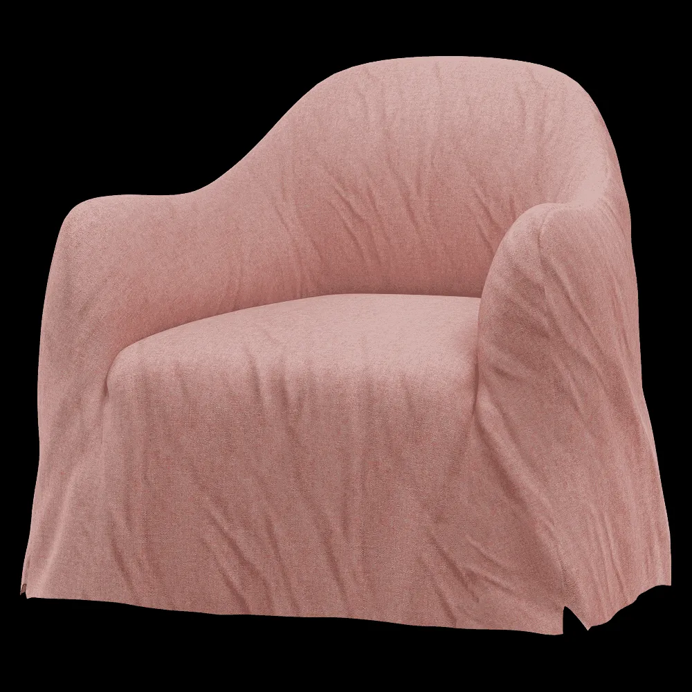 Blasco – Armchair Clichy 3ds Max