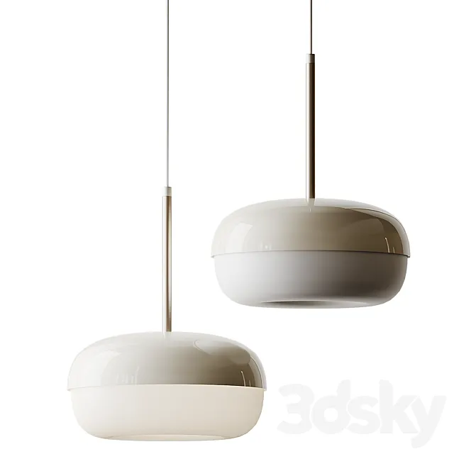 BLÅSVERK Beige Pendant Lamp 3DSMax File