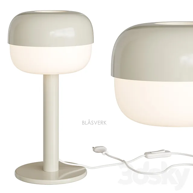 BLÅSVERK IKEA Table lamp 3DS Max Model