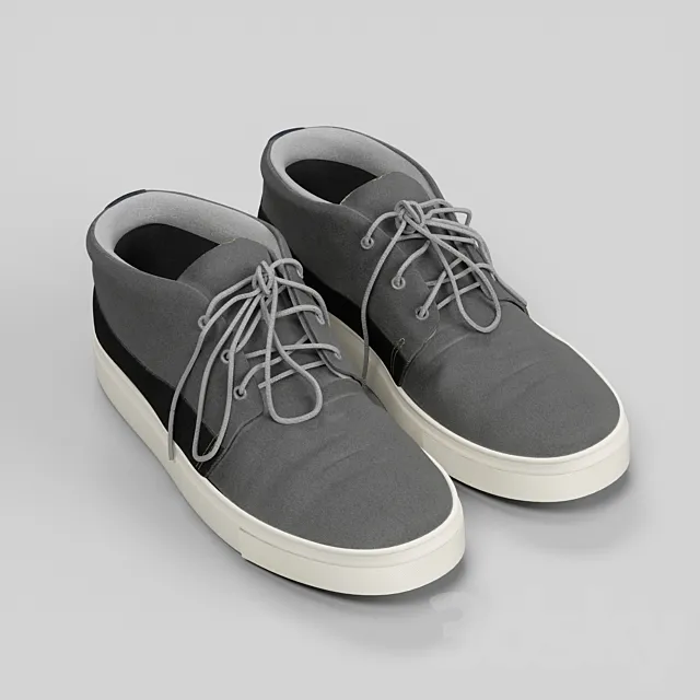 Blauer usa shoes 3ds Max