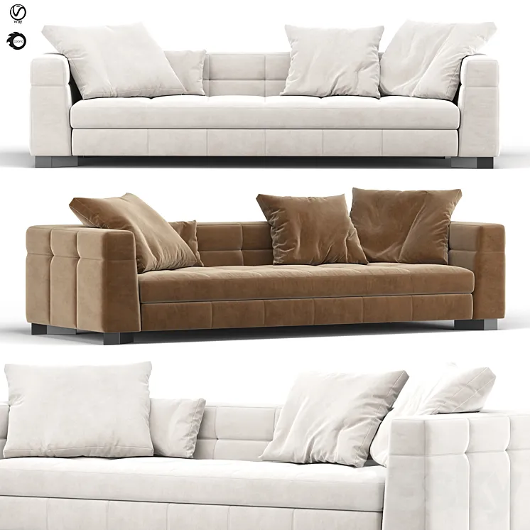 Blazer sofa 3DS Max Model