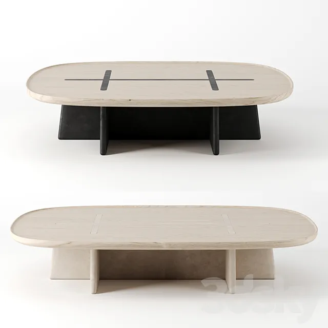 Bleecker Street coffee tables by Man Of Parts 3DSMax File