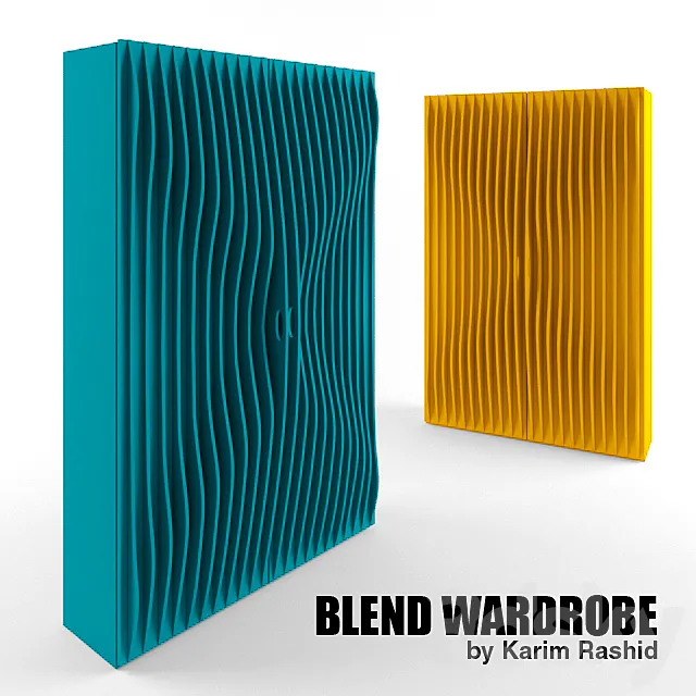 Blend Wardrobe by Karim Rashid 3ds Max