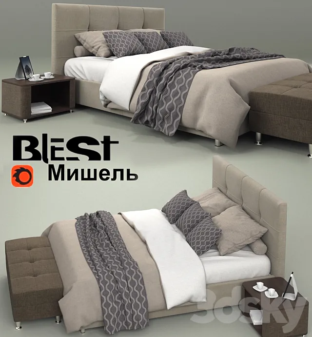 Blest Michel 3DS Max Model