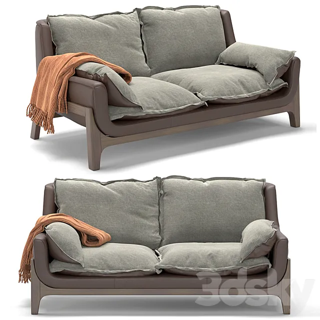 BLEU NATURE Woodnest Sofa 3ds Max