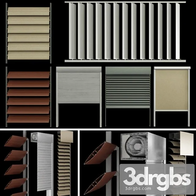 Blinds And Shutters For Windows And Doors 3dsmax Download