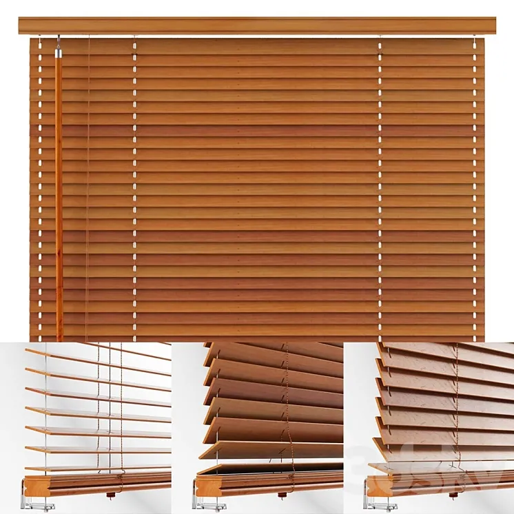 Blinds open 3DS Max