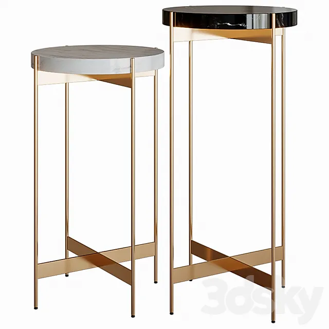 Block Coffee Table Coffee Table 3DS Max Model