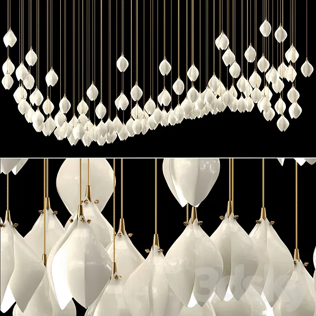 BLOOM LARGE CIRCLE 100 3ds Max