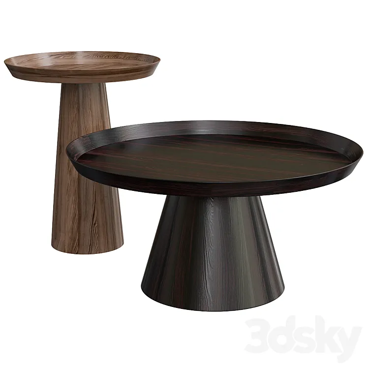 Bloomingville Luana Coffee Table 3DS Max
