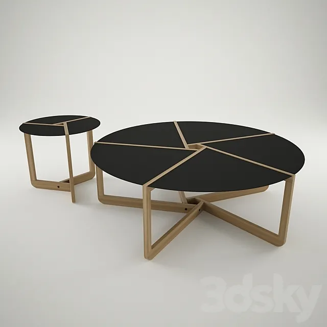 Blu Dot _ Pi Coffee Table 3DS Max Model