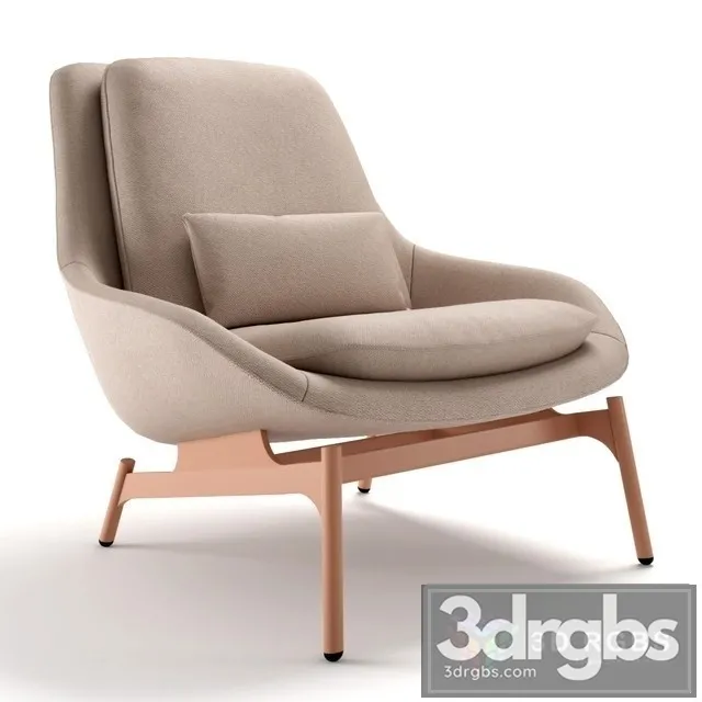 Blu Dot Field Lounge Chair 3dsmax Download