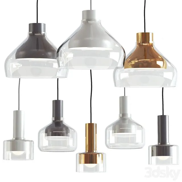 Blu Dot Trace Pendant Light 3dsMax Model