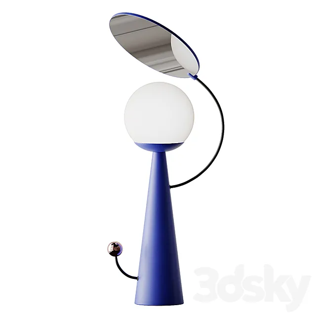 Blue Lamp by Thomas Dariel 3DSMax File