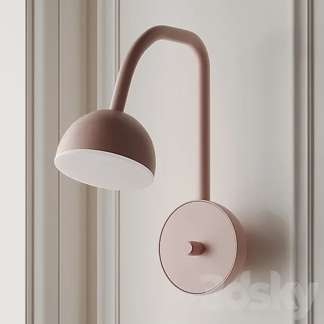 Blush Wall Sconce by Northern 3DS Max Model