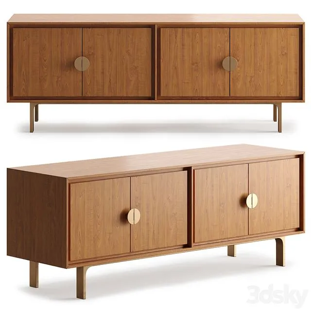 Blythe Media Unit By Soho Home 3dsMax Model