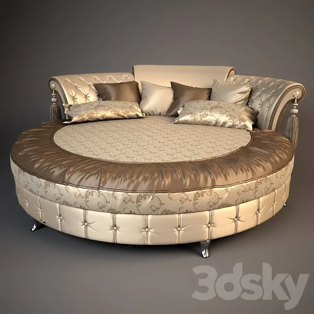 BM Style-bed 3DS Max Model