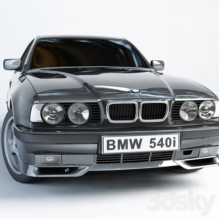 BMW 540i 3DS Max